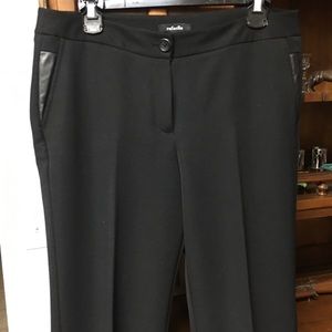 Black suit pant